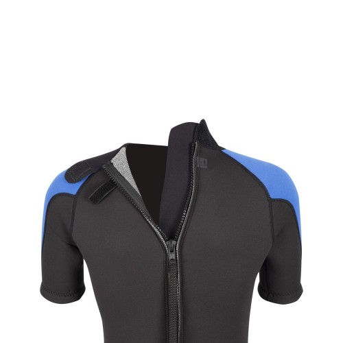 Shorty man - zwart/blauw