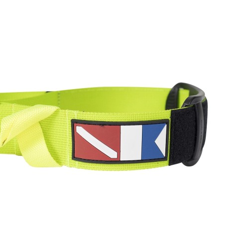 Tank band met gesp - geel