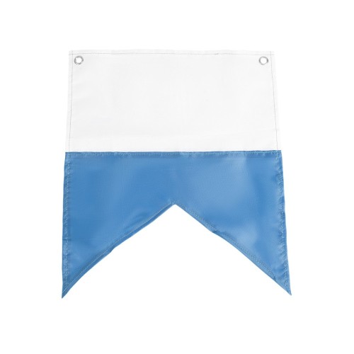 Duikvlag blauw-wit 80x50
