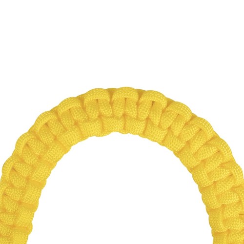 Lanyard curly - geel