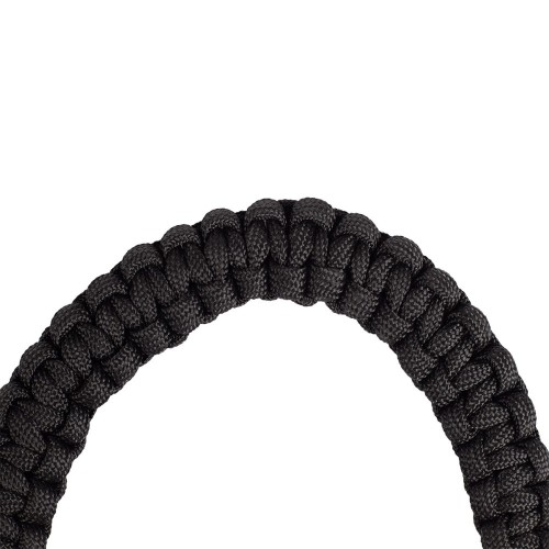 Lanyard curly - zwart