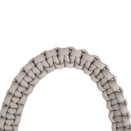 Lanyard curly - grijs