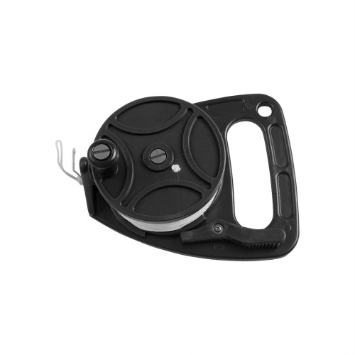 Reel 46 meter - zwart/wit