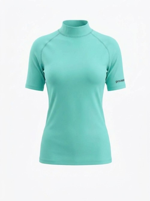 Lycra shirt vrouwen groen