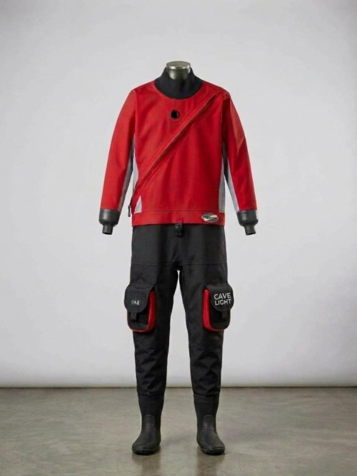 Cave X Light  Maat XL Rood Grijs