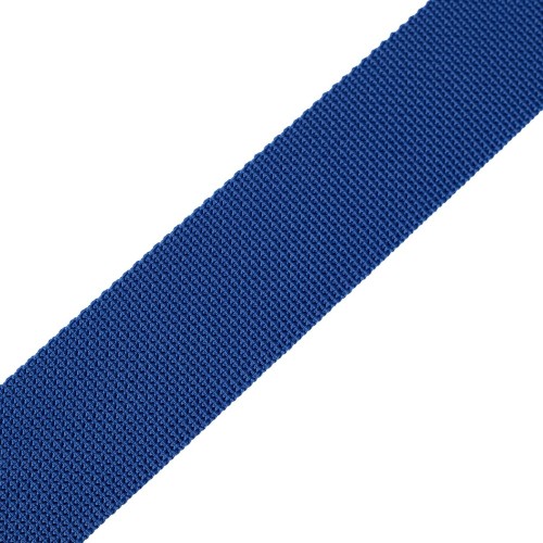 Loodgordel band - blauw / per meter