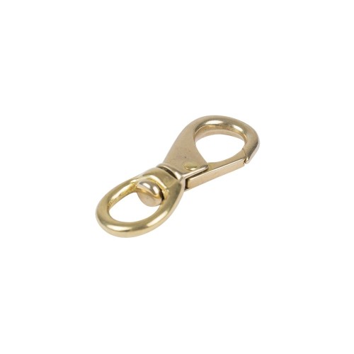 Snap hook messing - 50mm