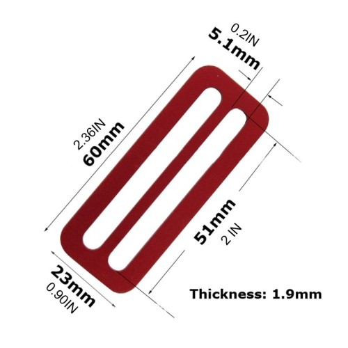 Loodstopper aluminium